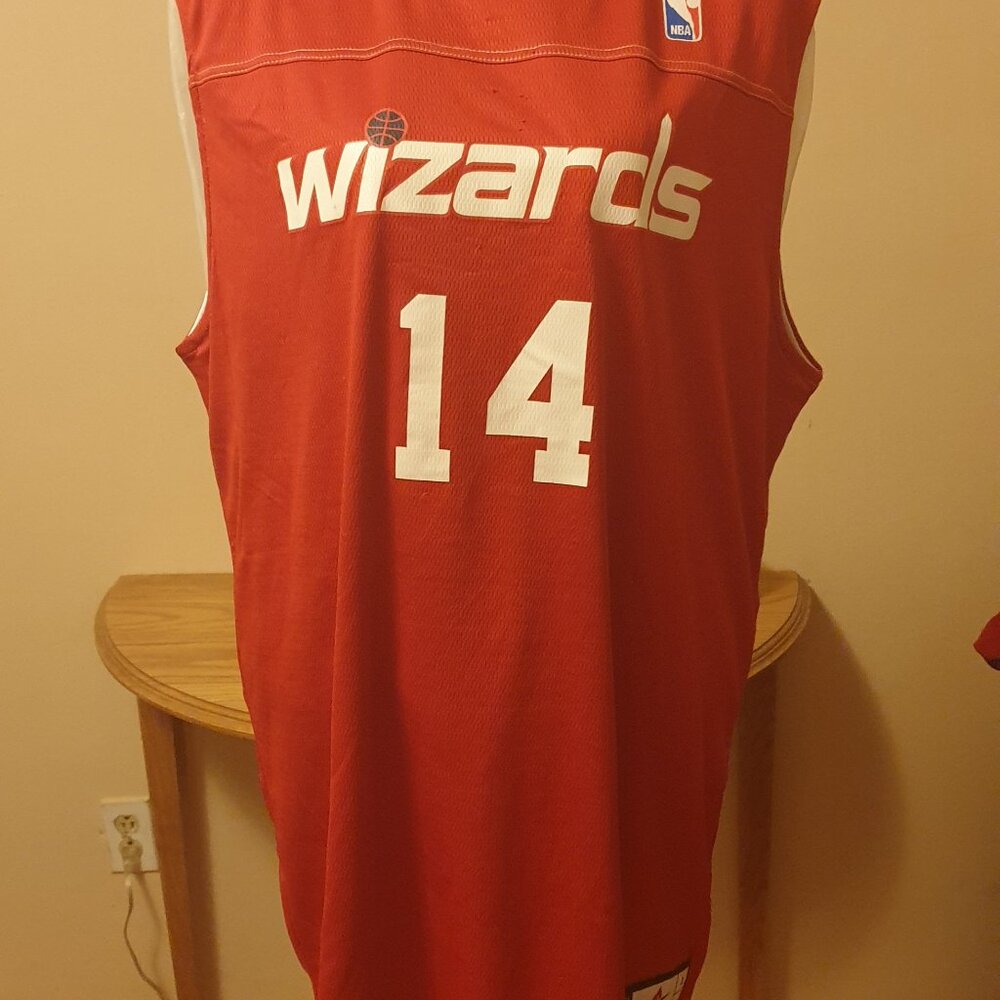 NBA Wizards Alleson Athletic Reversible Jersey Size Large